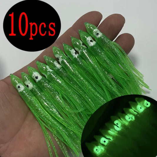 10 x light green skirts